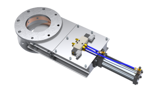 Maintenance Slide Gate for Round Valves (Air Operated)
