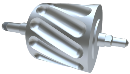 Helical Metering Rotor