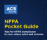 ACS NFPA Pocket Guide